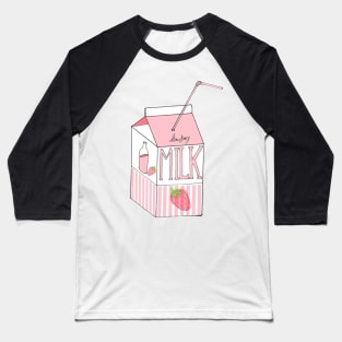 Strawberry Milk Baseball T-Shirt